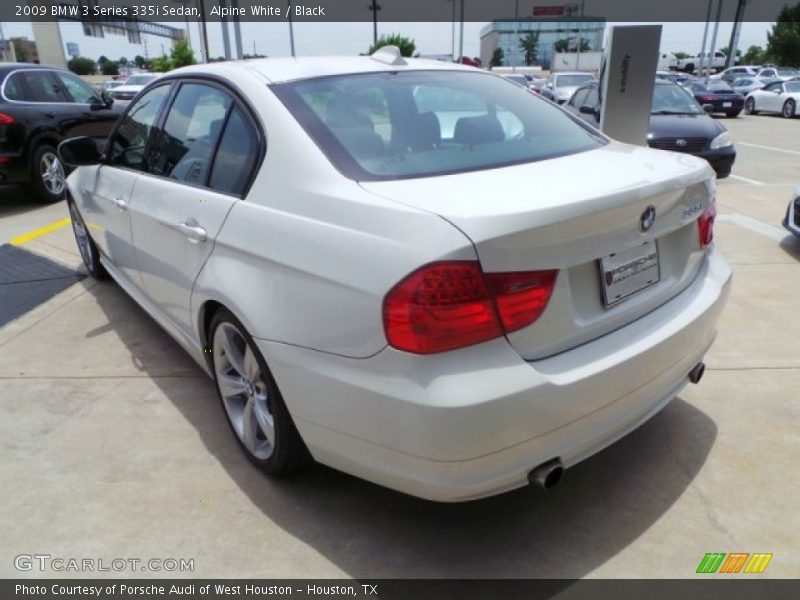 Alpine White / Black 2009 BMW 3 Series 335i Sedan