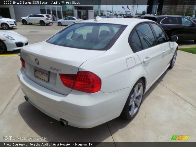 Alpine White / Black 2009 BMW 3 Series 335i Sedan