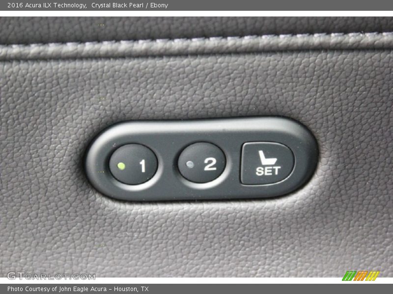 Crystal Black Pearl / Ebony 2016 Acura ILX Technology