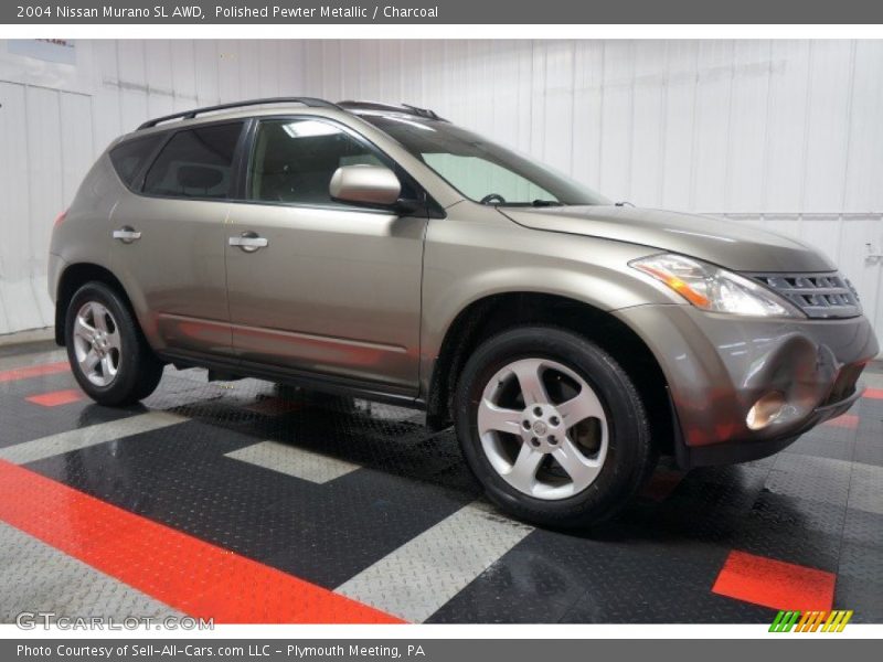 Polished Pewter Metallic / Charcoal 2004 Nissan Murano SL AWD