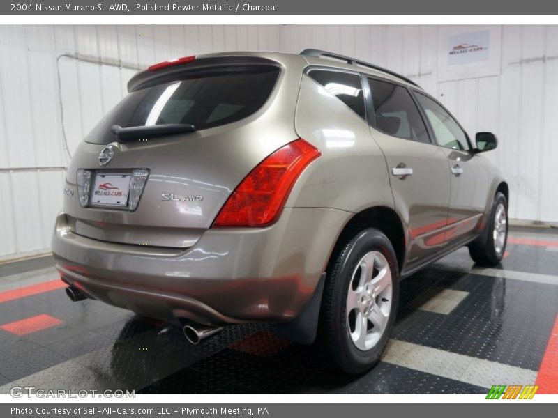 Polished Pewter Metallic / Charcoal 2004 Nissan Murano SL AWD