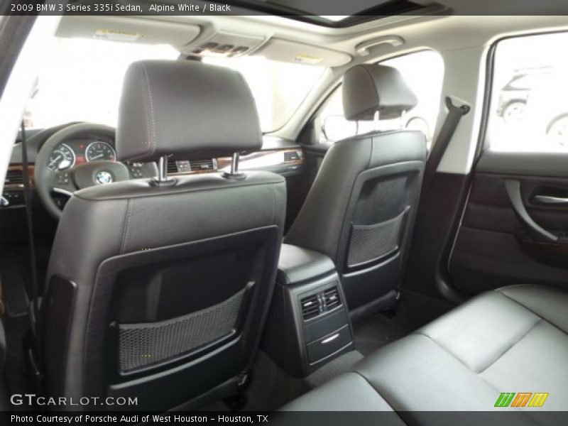 Alpine White / Black 2009 BMW 3 Series 335i Sedan