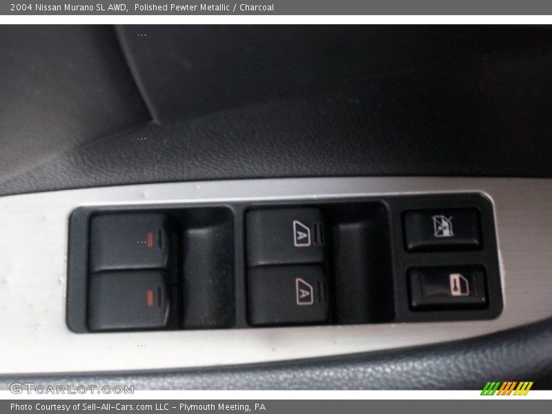 Polished Pewter Metallic / Charcoal 2004 Nissan Murano SL AWD