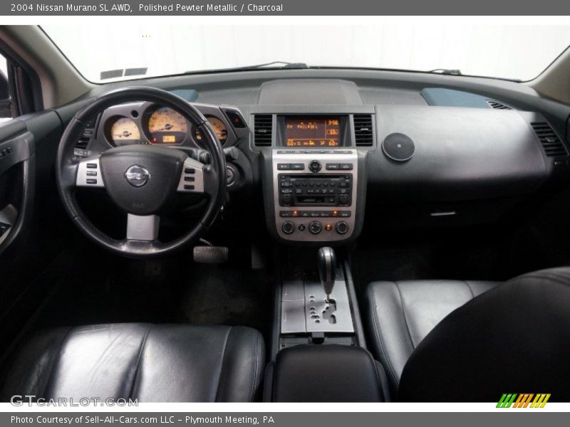 Polished Pewter Metallic / Charcoal 2004 Nissan Murano SL AWD