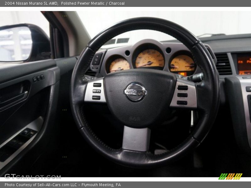 Polished Pewter Metallic / Charcoal 2004 Nissan Murano SL AWD