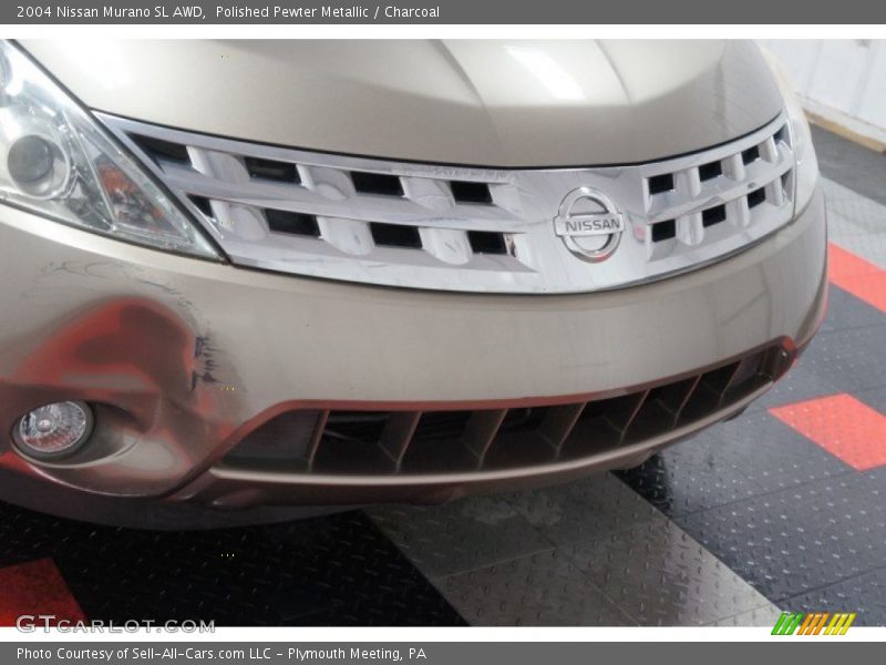 Polished Pewter Metallic / Charcoal 2004 Nissan Murano SL AWD
