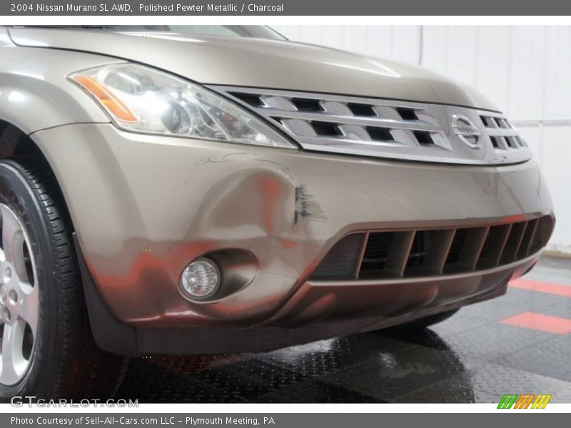 Polished Pewter Metallic / Charcoal 2004 Nissan Murano SL AWD