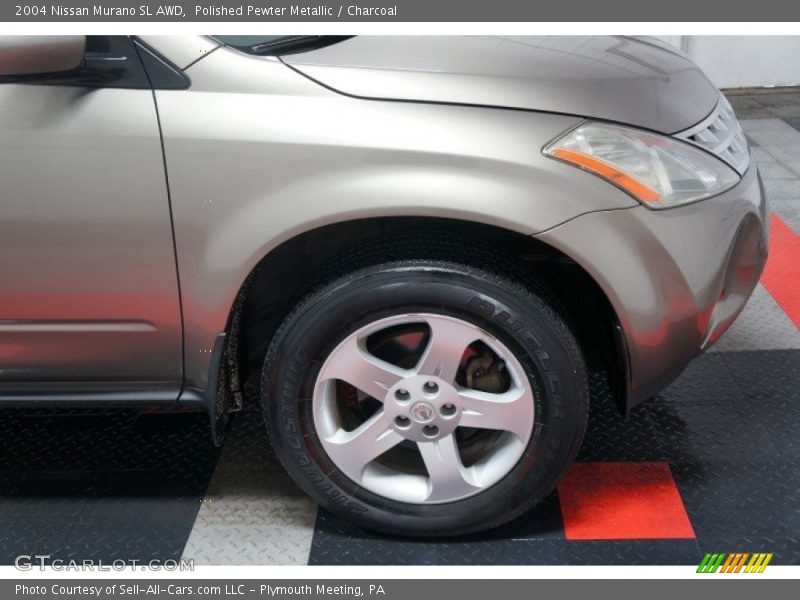 Polished Pewter Metallic / Charcoal 2004 Nissan Murano SL AWD
