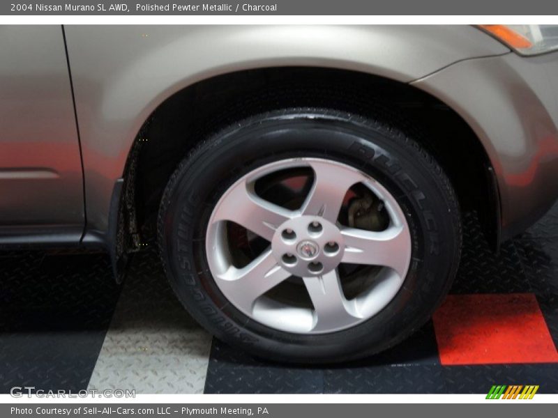 Polished Pewter Metallic / Charcoal 2004 Nissan Murano SL AWD
