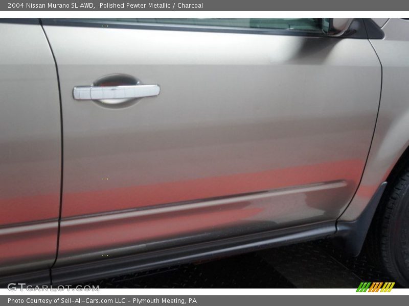 Polished Pewter Metallic / Charcoal 2004 Nissan Murano SL AWD