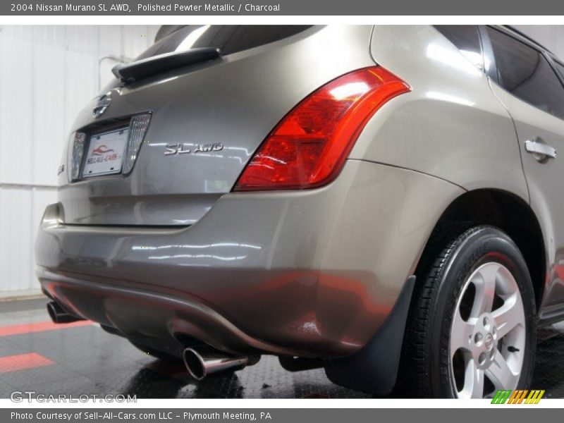 Polished Pewter Metallic / Charcoal 2004 Nissan Murano SL AWD