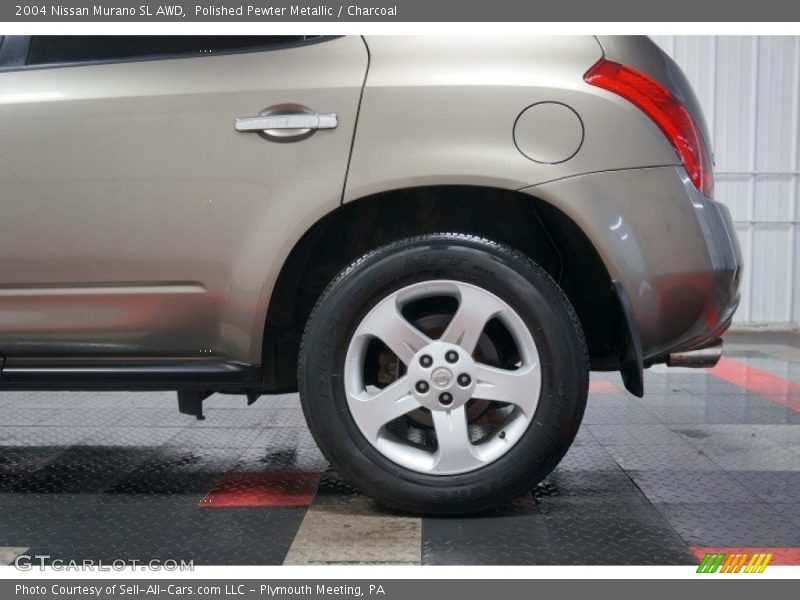 Polished Pewter Metallic / Charcoal 2004 Nissan Murano SL AWD