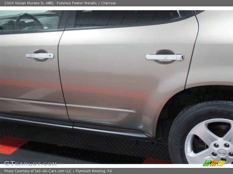 Polished Pewter Metallic / Charcoal 2004 Nissan Murano SL AWD