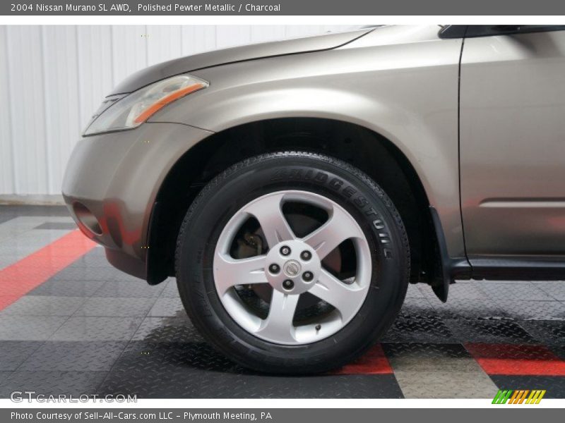 Polished Pewter Metallic / Charcoal 2004 Nissan Murano SL AWD