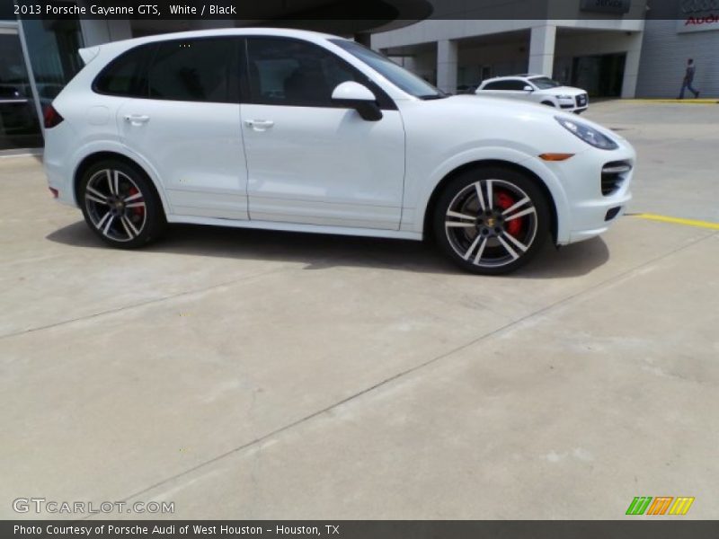 White / Black 2013 Porsche Cayenne GTS