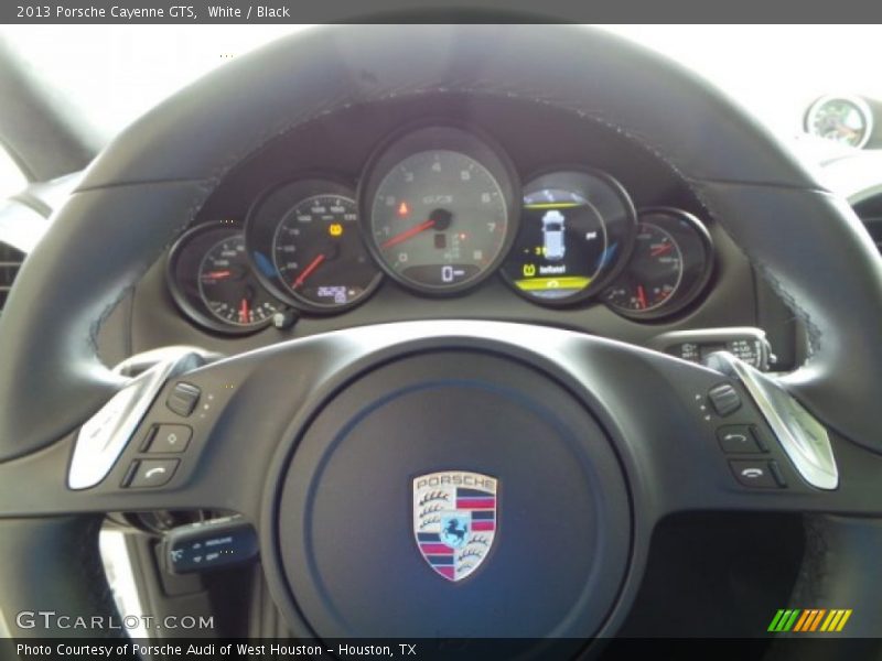 White / Black 2013 Porsche Cayenne GTS