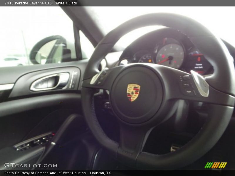 White / Black 2013 Porsche Cayenne GTS