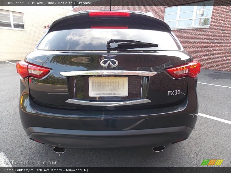 Black Obsidian / Graphite 2009 Infiniti FX 35 AWD