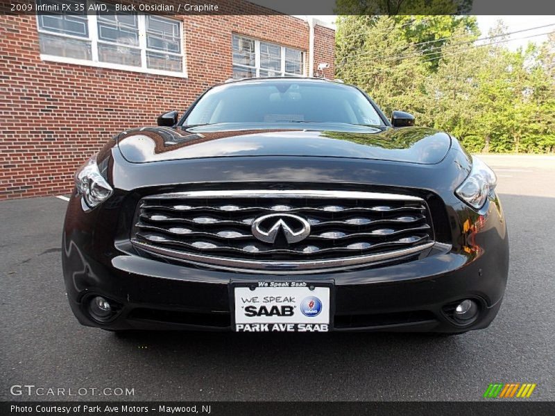 Black Obsidian / Graphite 2009 Infiniti FX 35 AWD