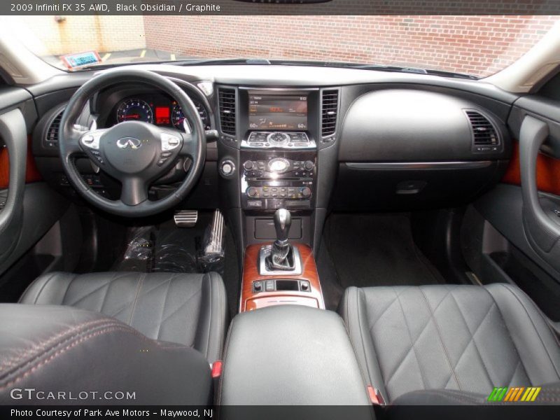 Black Obsidian / Graphite 2009 Infiniti FX 35 AWD