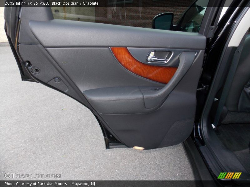 Black Obsidian / Graphite 2009 Infiniti FX 35 AWD