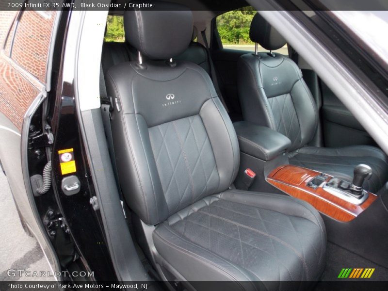 Black Obsidian / Graphite 2009 Infiniti FX 35 AWD