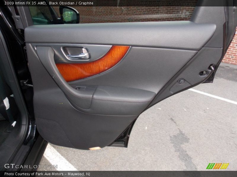 Black Obsidian / Graphite 2009 Infiniti FX 35 AWD