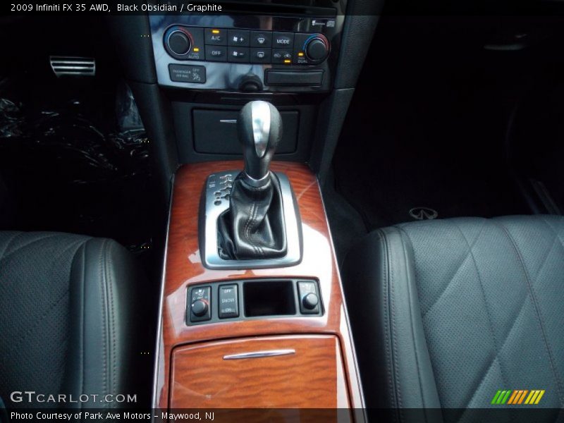 Black Obsidian / Graphite 2009 Infiniti FX 35 AWD