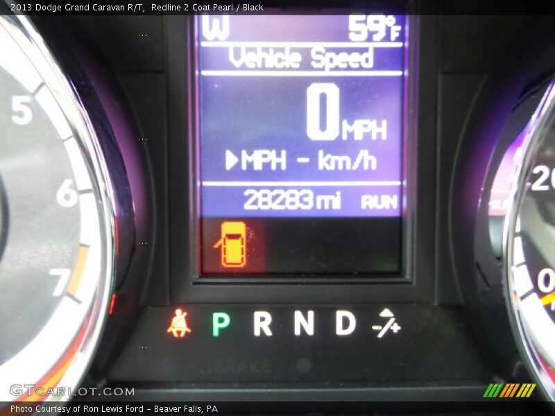 Redline 2 Coat Pearl / Black 2013 Dodge Grand Caravan R/T