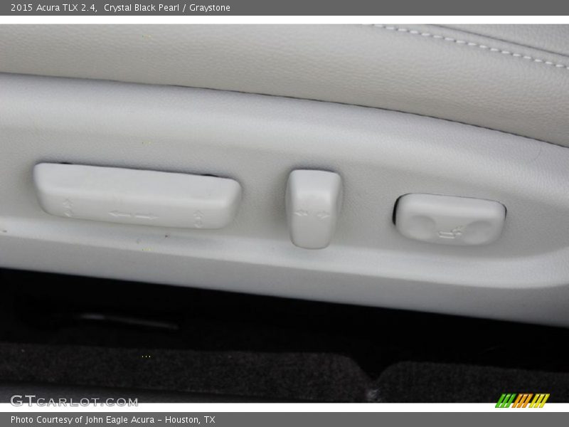 Crystal Black Pearl / Graystone 2015 Acura TLX 2.4