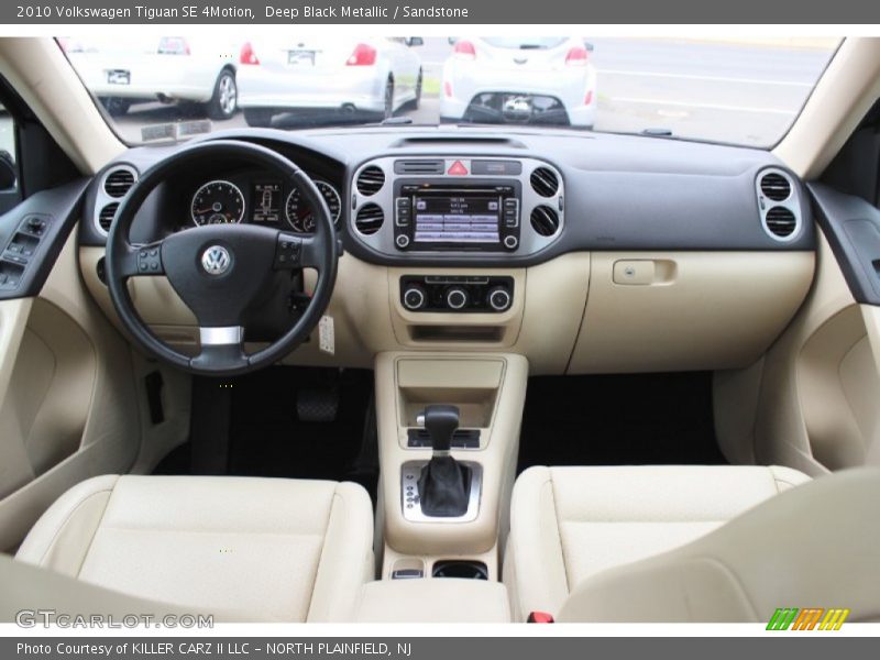  2010 Tiguan SE 4Motion Sandstone Interior