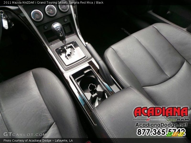 Sangria Red Mica / Black 2011 Mazda MAZDA6 i Grand Touring Sedan