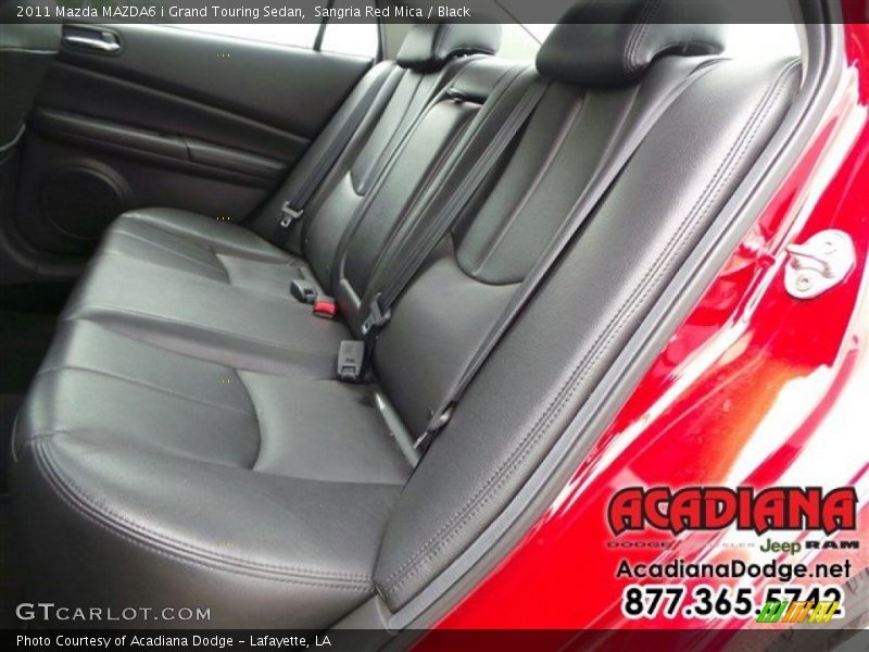 Sangria Red Mica / Black 2011 Mazda MAZDA6 i Grand Touring Sedan