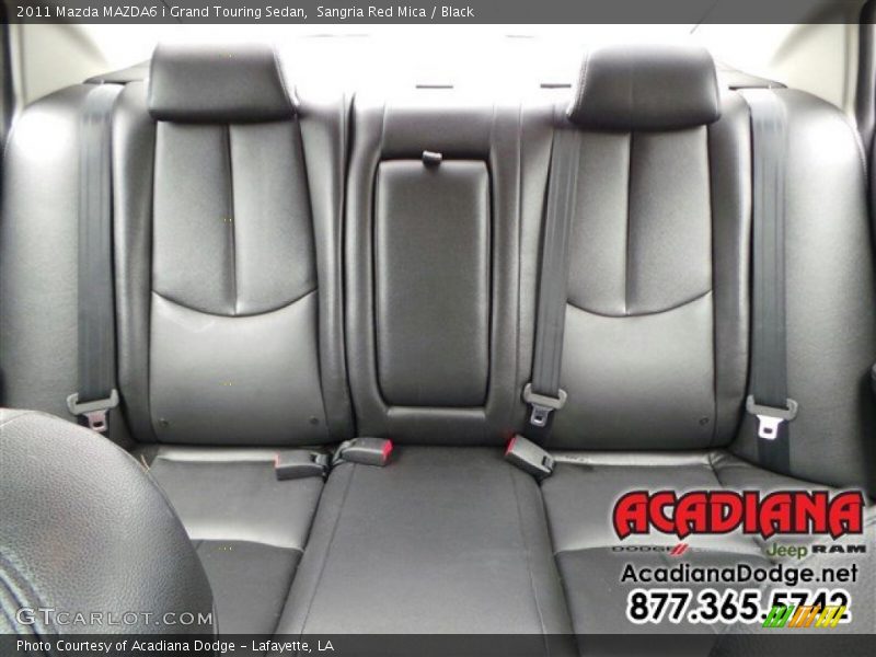 Sangria Red Mica / Black 2011 Mazda MAZDA6 i Grand Touring Sedan