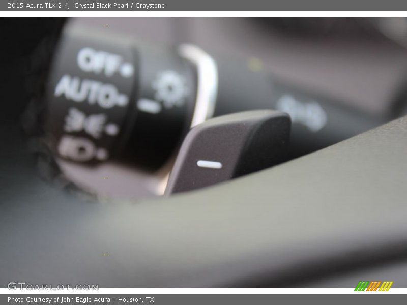 Crystal Black Pearl / Graystone 2015 Acura TLX 2.4