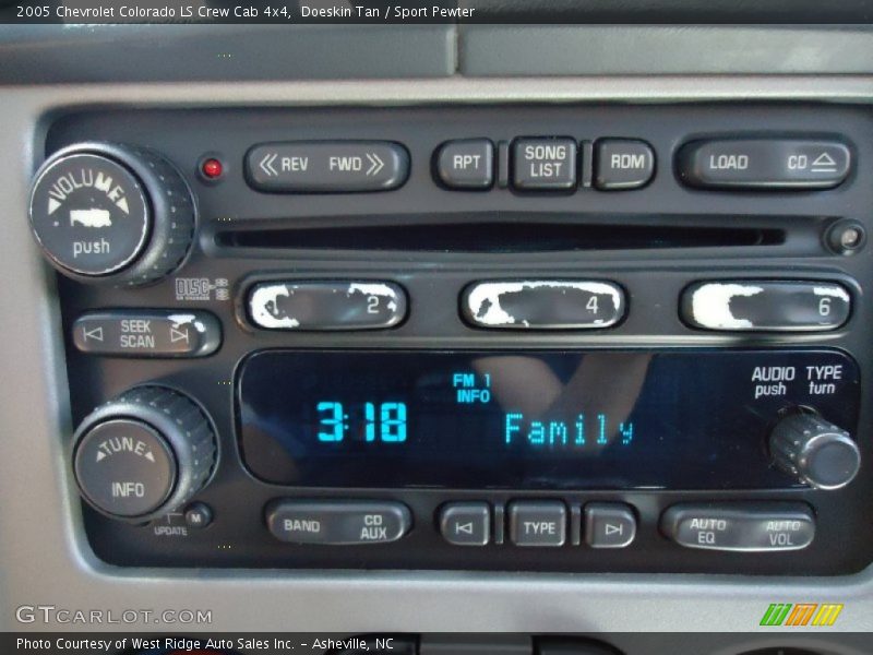 Doeskin Tan / Sport Pewter 2005 Chevrolet Colorado LS Crew Cab 4x4