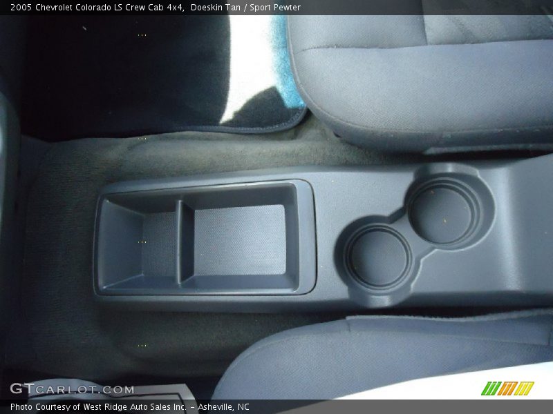 Doeskin Tan / Sport Pewter 2005 Chevrolet Colorado LS Crew Cab 4x4