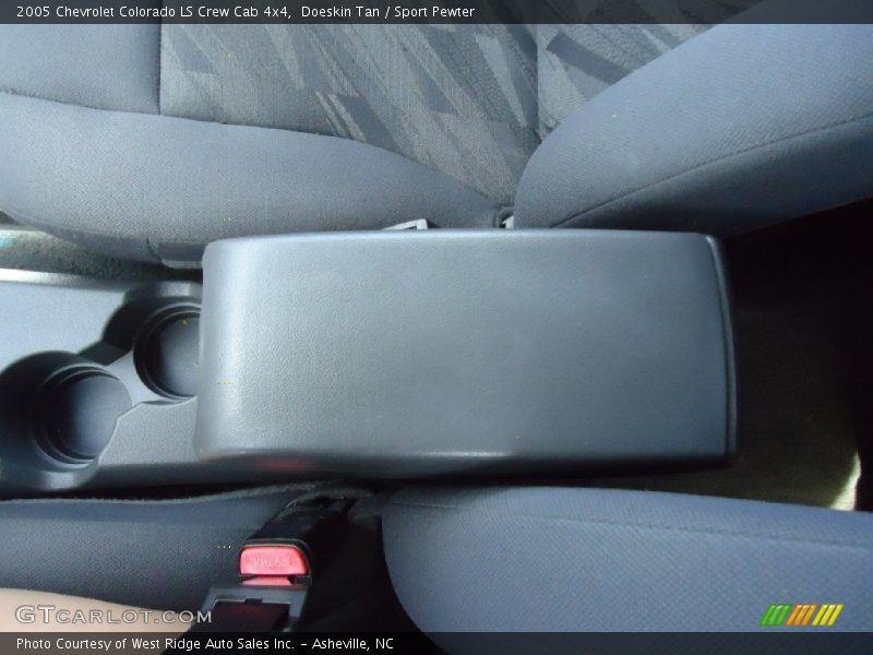 Doeskin Tan / Sport Pewter 2005 Chevrolet Colorado LS Crew Cab 4x4