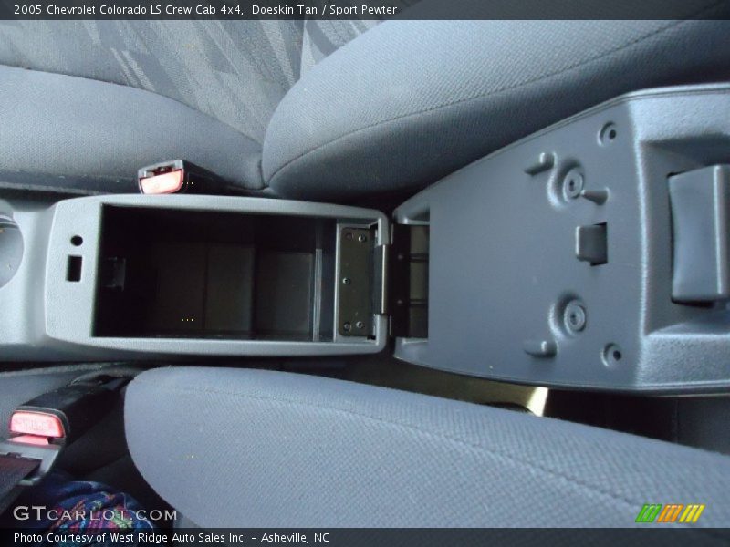 Doeskin Tan / Sport Pewter 2005 Chevrolet Colorado LS Crew Cab 4x4
