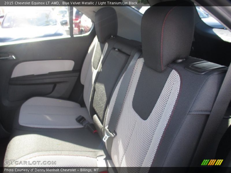 Blue Velvet Metallic / Light Titanium/Jet Black 2015 Chevrolet Equinox LT AWD