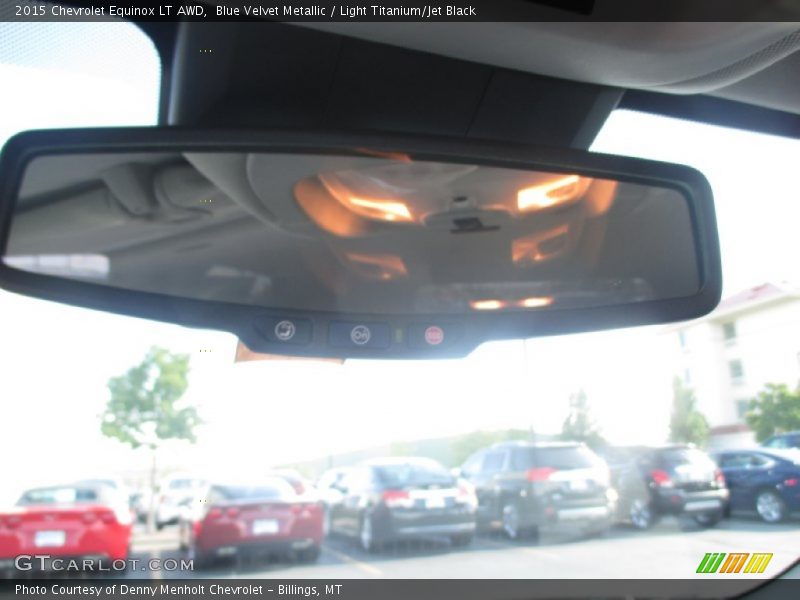 Blue Velvet Metallic / Light Titanium/Jet Black 2015 Chevrolet Equinox LT AWD