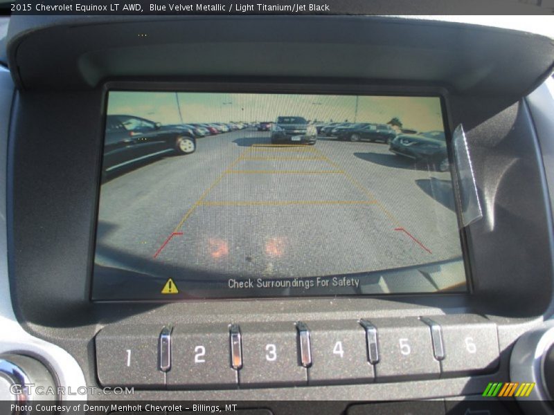 Blue Velvet Metallic / Light Titanium/Jet Black 2015 Chevrolet Equinox LT AWD