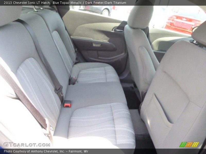 Blue Topaz Metallic / Dark Pewter/Dark Titanium 2013 Chevrolet Sonic LT Hatch