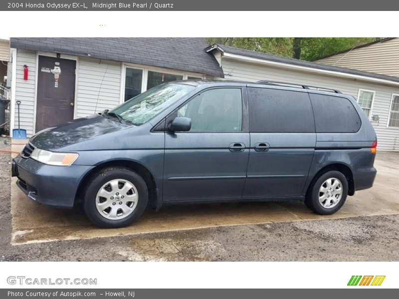 Midnight Blue Pearl / Quartz 2004 Honda Odyssey EX-L