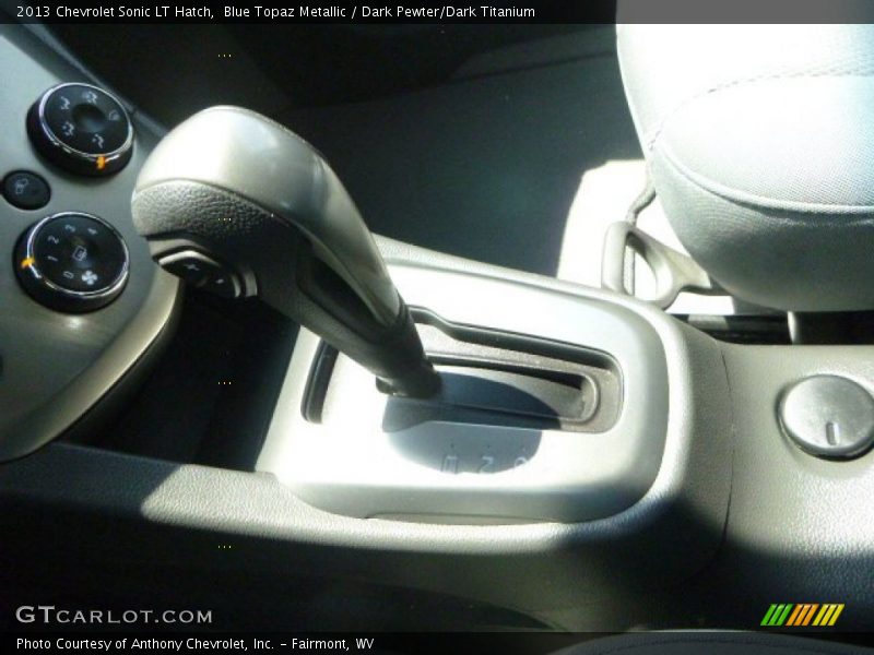 Blue Topaz Metallic / Dark Pewter/Dark Titanium 2013 Chevrolet Sonic LT Hatch