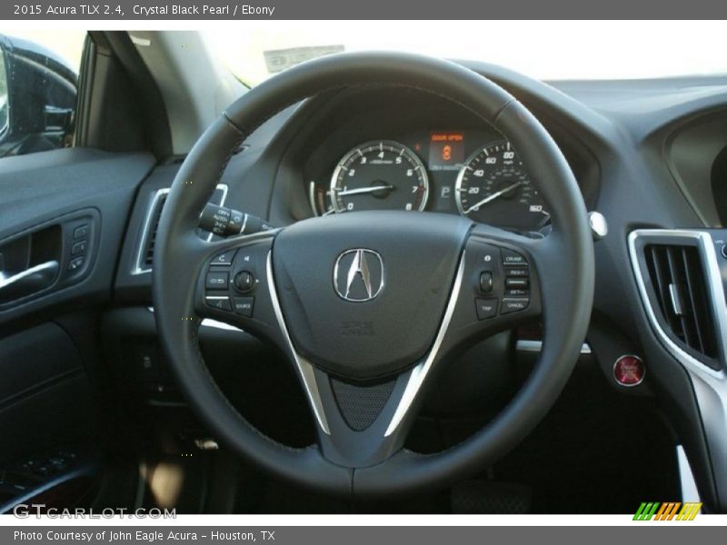 Crystal Black Pearl / Ebony 2015 Acura TLX 2.4