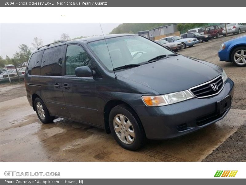 Midnight Blue Pearl / Quartz 2004 Honda Odyssey EX-L
