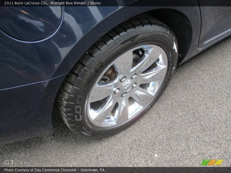 Midnight Blue Metallic / Ebony 2011 Buick LaCrosse CXL