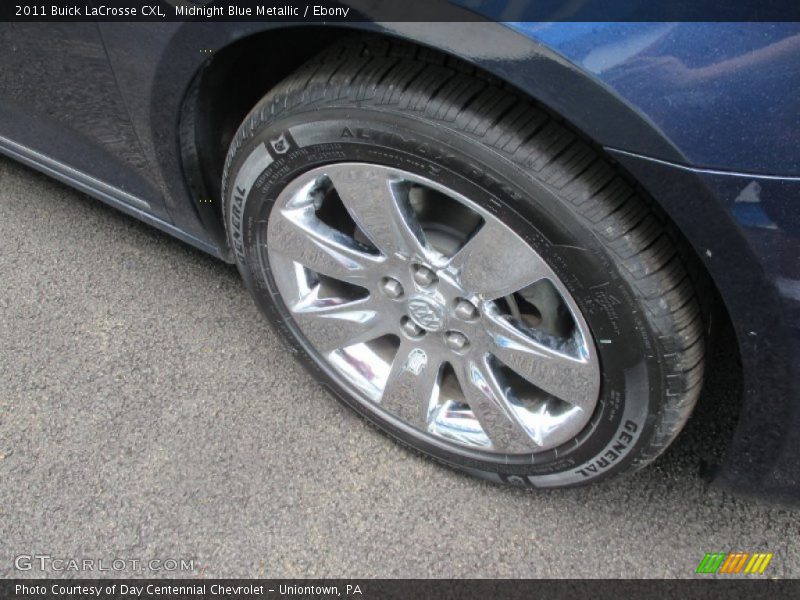 Midnight Blue Metallic / Ebony 2011 Buick LaCrosse CXL