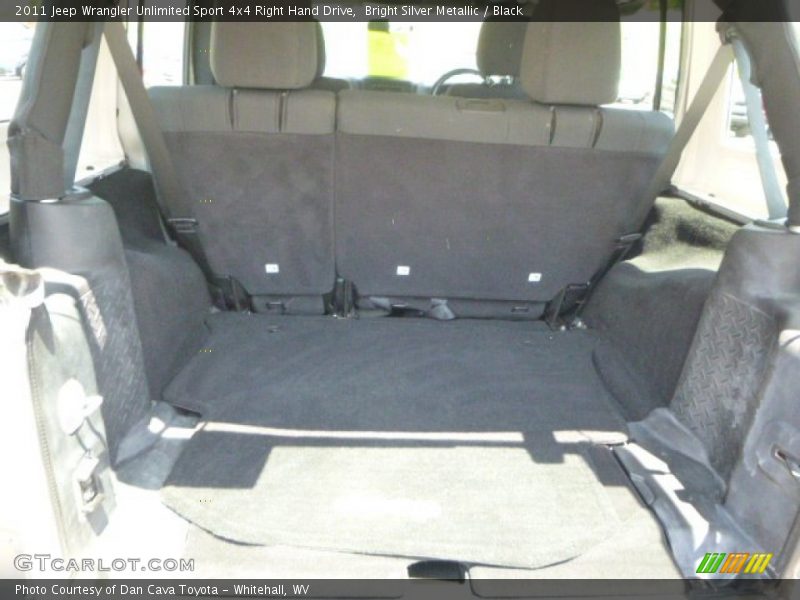 Bright Silver Metallic / Black 2011 Jeep Wrangler Unlimited Sport 4x4 Right Hand Drive